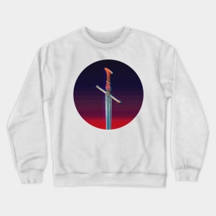 Glitchy Sword Crewneck Sweatshirt